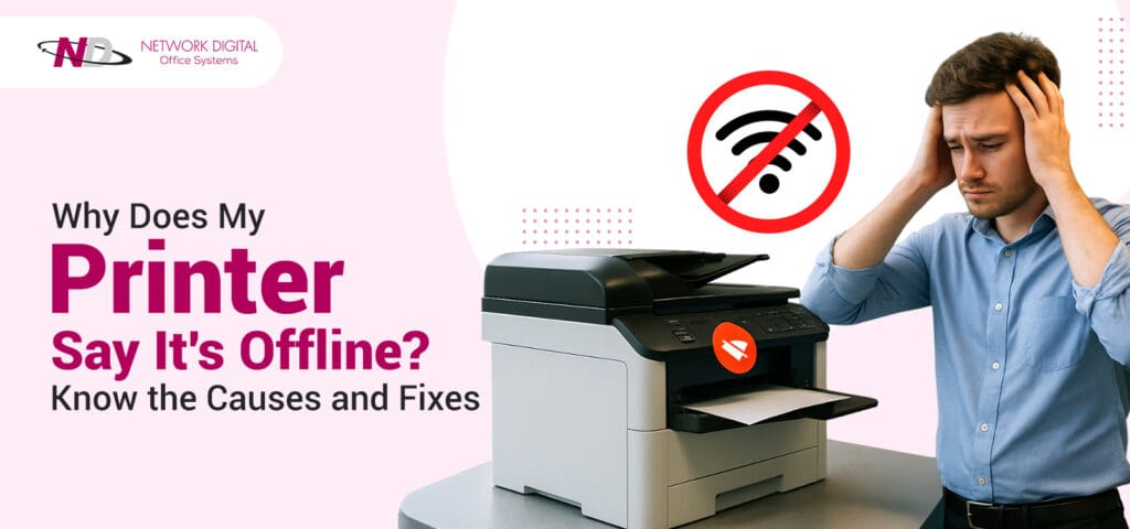 Printer Say Its Offline