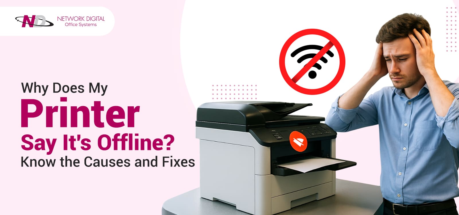 Printer Say Its Offline | Network Digital Printer Say Its Offline