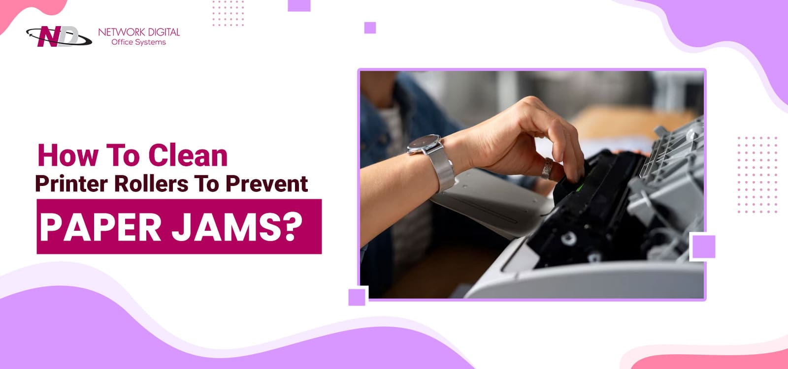 how to clean printer rollers